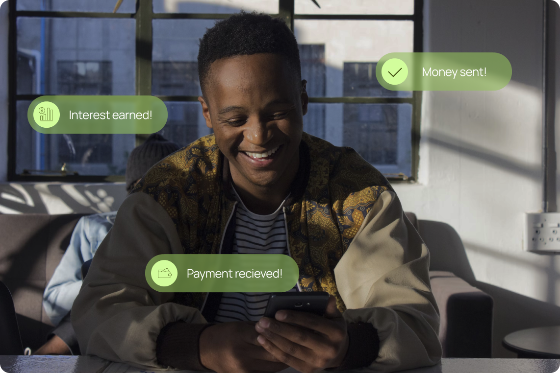 Person interacting with iPhone